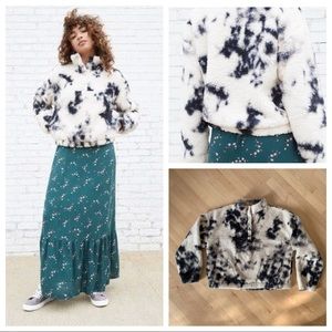 2/$10- Wild Fable Black and White Sherpa Fleece Pullover